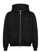 Icon Full Zip Black Abercrombie & Fitch