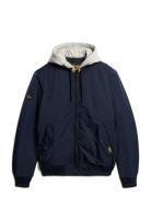 Military Hooded Ma1 Jacket Navy Superdry