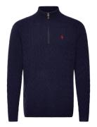 Cable-Knit Wool-Cashmere Sweater Navy Polo Ralph Lauren