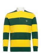 Classic Fit Embroidered Rugby Shirt Yellow Polo Ralph Lauren