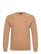 Cable-Knit Wool-Cashmere Sweater Beige Polo Ralph Lauren