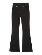 High Rise Flare Ck Classic Black Black Calvin Klein Jeans