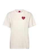 Vintage Tee_20 Cream HUGO