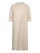 Tara Dress Fine Quilt Beige Naja Lauf