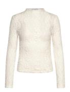 Openwork Sweater With Perkins Collar White Mango