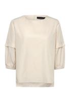 June Blouse Cream Naja Lauf