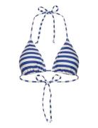 Rwshiitake Triangle Bikini Top Blue Rosemunde