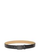 Titlecase Plaque Buckle 32Mm Blue Calvin Klein