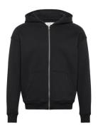 Boxy Fullzip Black Hollister