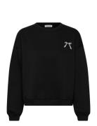 Elisw Sweatshirt Black Sofie Schnoor