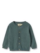 Knit Cardigan Bjørn Green Wheat