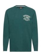 Athletic Ess Ls Tee Green Superdry