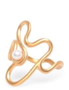 Bay Pearl Ring Gold Pernille Corydon