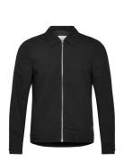 Overshirt With Zip Black Shine Original