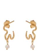 Ocean Dream Earrings Gold Pernille Corydon