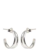 Poetry Hoops Silver Pernille Corydon