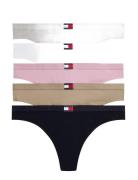 5 Pack Thong Patterned Tommy Hilfiger