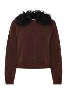 Kbbelinda Cardigan Brown Karen By Simonsen