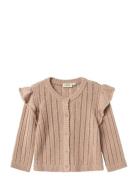 Nmfnomo Wool Ls Knit Card Lil Beige Lil'Atelier