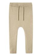 Nmnnalio Wool Knit Pant Lil Beige Lil'Atelier