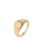 Wave Ring Gold Maria Black