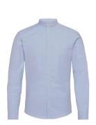 Yarn Dyed Oxford Superflex Shirt Blue Lindbergh