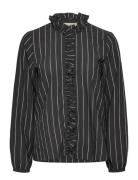 Mmbilly Stripe Shirt Black MOS MOSH