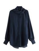 Blouse Frida Navy Lindex