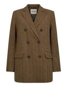 Mmmalie Gabby Blazer Brown MOS MOSH