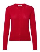 Slspina Cardigan Red Soaked In Luxury