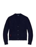 Wool-Blend V-Neck Cardigan Navy Polo Ralph Lauren