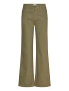 Ilusz Wide Leg Jeans Khaki Saint Tropez
