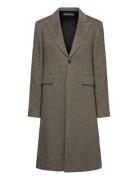 Wool-Blend Herringb Coat Grey Polo Ralph Lauren