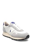Prl Trail 125 Suede-Mesh Sneaker Grey Polo Ralph Lauren
