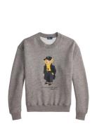 Polo Bear Fleece Crewneck Grey Polo Ralph Lauren