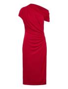 Stretch Jersey Off-The-Shoulder Dress Red Lauren Ralph Lauren
