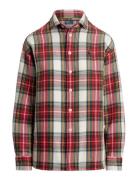 Relaxed Fit Plaid Cotton Twill Shirt Patterned Polo Ralph Lauren