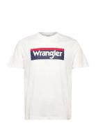 3Clr Logo Tee Cream Wrangler