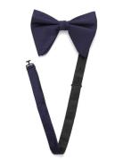 Navy Over D Bow Tie Navy AN IVY