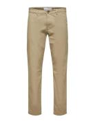 Slm175-Slim New Miles Flex Pant Noos Beige Selected