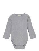Body Ls Rib Grey En Fant
