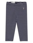 Shield Striped Leggings Navy GANT