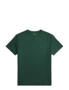 Custom Slim Fit Cotton T-Shirt Green Polo Ralph Lauren