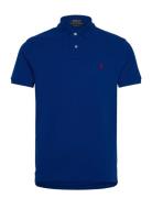 The Iconic Mesh Polo Shirt Blue Polo Ralph Lauren