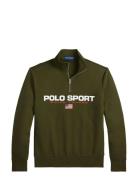 Polo Sport Fleece Sweatshirt Khaki Polo Ralph Lauren