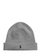 Signature Pony Wool Beanie Grey Polo Ralph Lauren