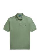 Cotton Polo-Collar Sweater Green Polo Ralph Lauren