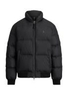 Textured Ripstop Down Jacket Black Polo Ralph Lauren