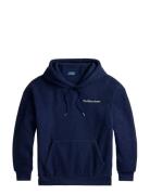 Relaxed Fit Logo Pile Fleece Hoodie Navy Polo Ralph Lauren