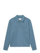 Wwandrew Half Zipper 25211 Blue WOOD WOOD